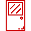 Dessin au trait porte